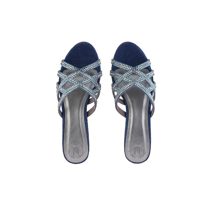 Junia  Box Heel #color_blue