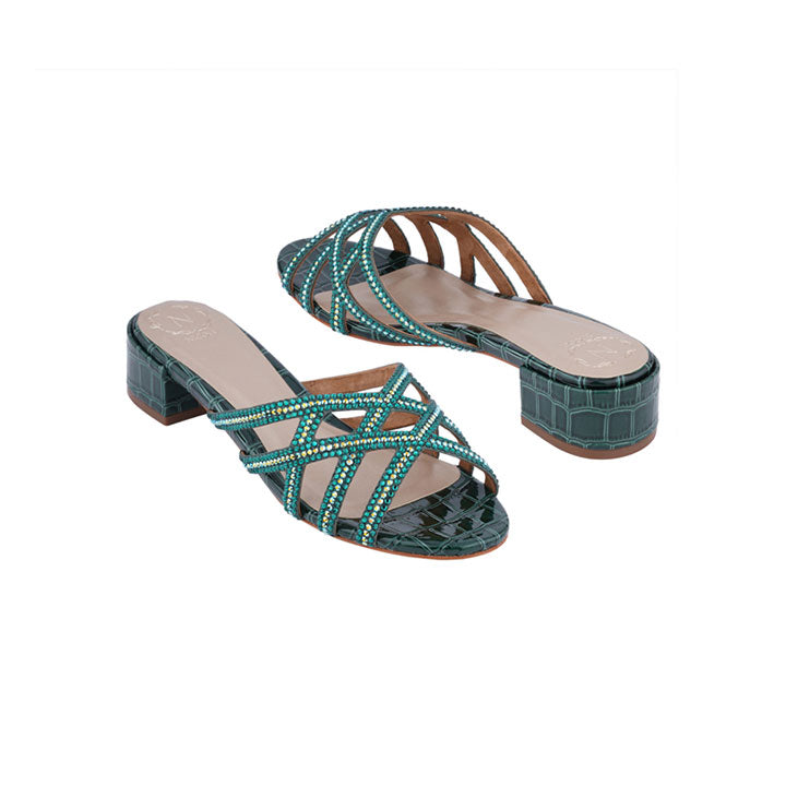 Jacky  Box Heel #color_d.green