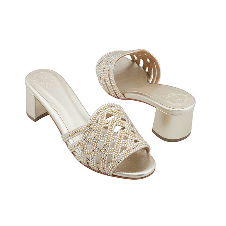 Javier Box Heel #color_l gold