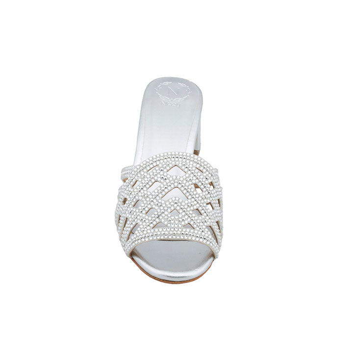 Javier Box Heel #color_silver