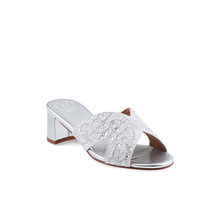 Keyla Box Heel #color_silver