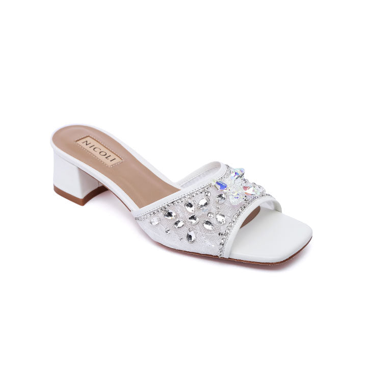 Kirk Nicoli Luxury Mule #color_white