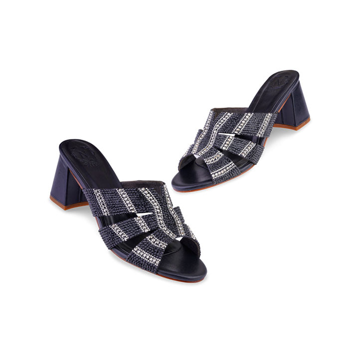 Kricia Luxury Mule #color_black