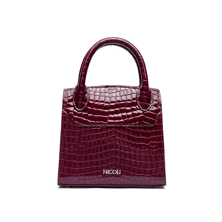 Krisha Evening Bag #color_cherry