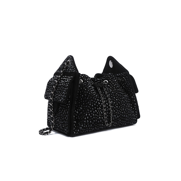 Kysa Evening Bag #color_black