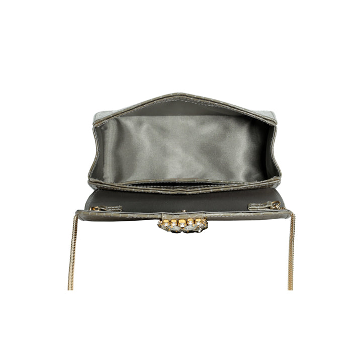 Kameryn Evening Bag #color_trout grey croco