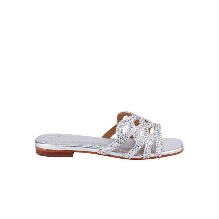 Lea Gold  Mini Sandal #color_silver