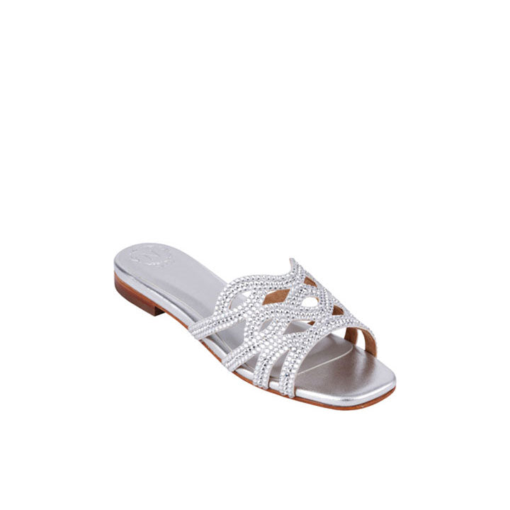 Lea Gold  Mini Sandal #color_silver