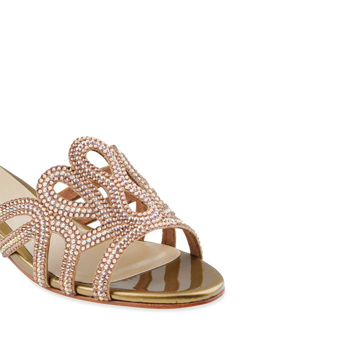 Lidia  Box Heel #color_bronze patent