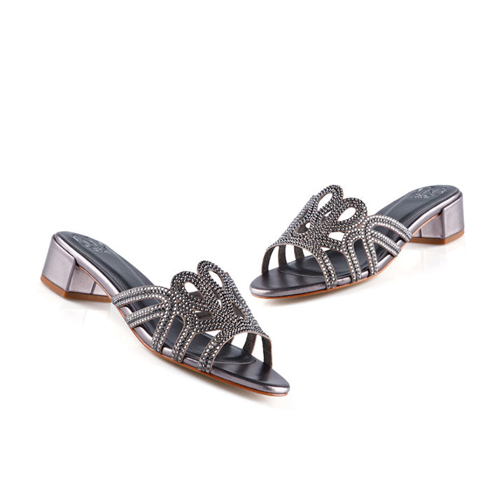 Lidia  Box Heel #color_gunmetal