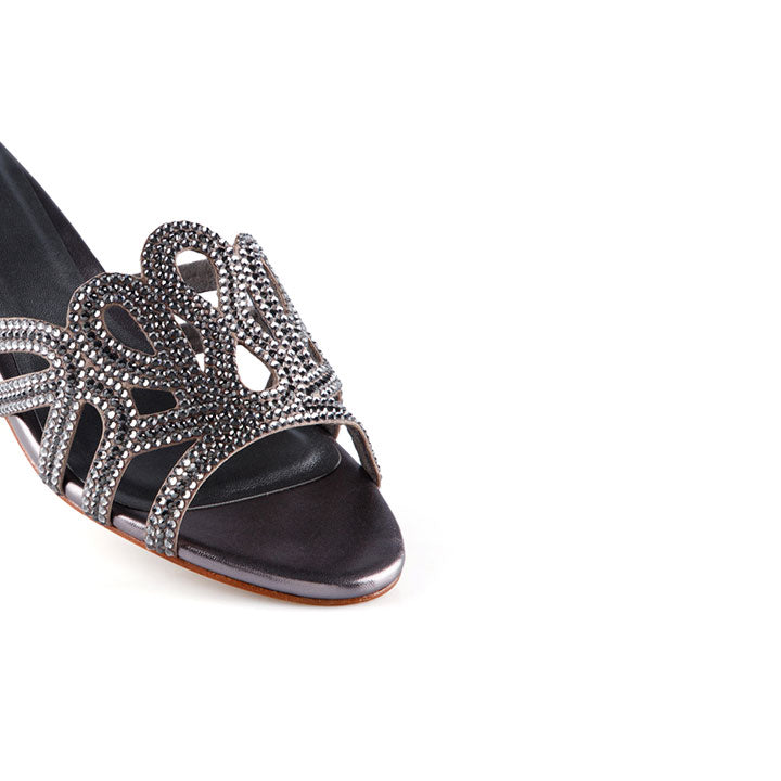 Lidia  Box Heel #color_gunmetal