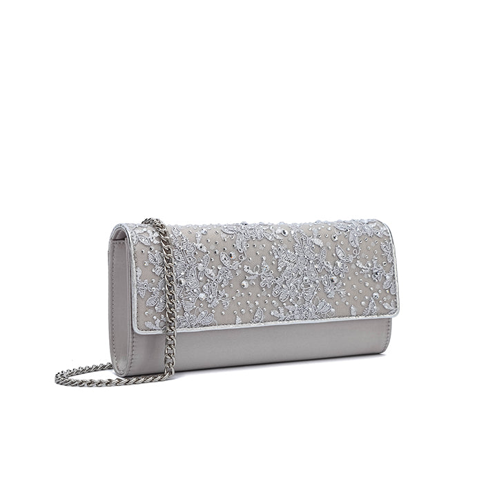 Liora Clutch Bag #color_silver