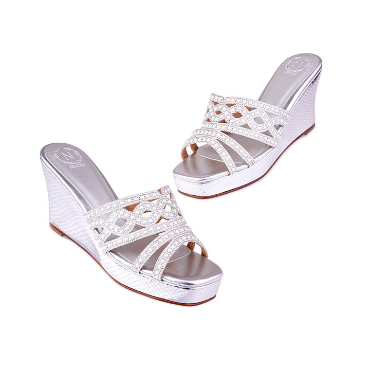 Lizbeth Luxury Platforms #color_silver