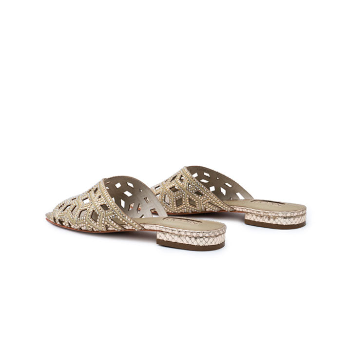 Lucelly Luxury Embellished Flats