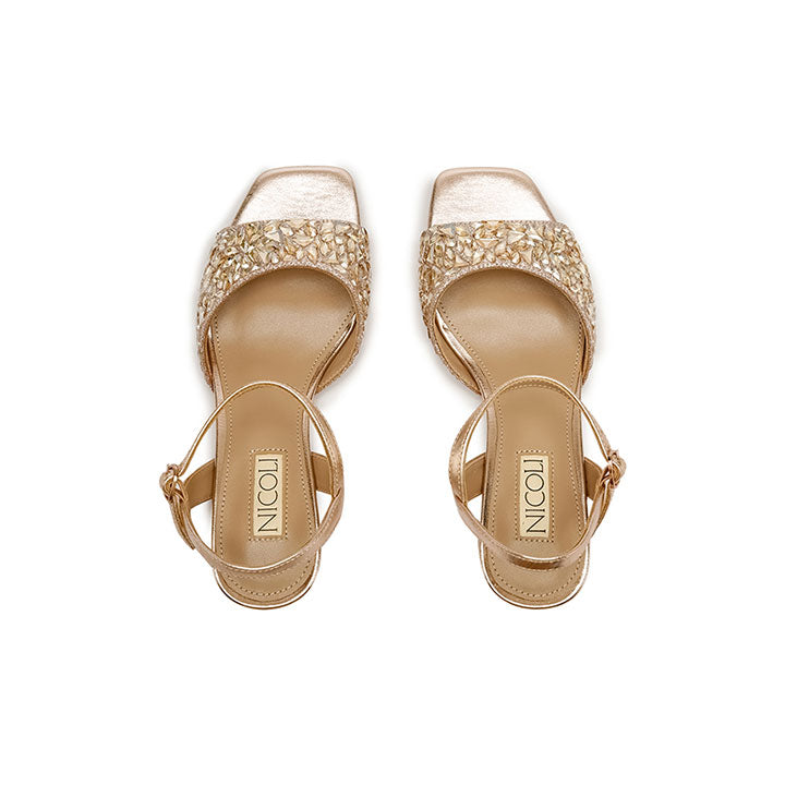 Lucia Luxury Embellished Mini Sandal