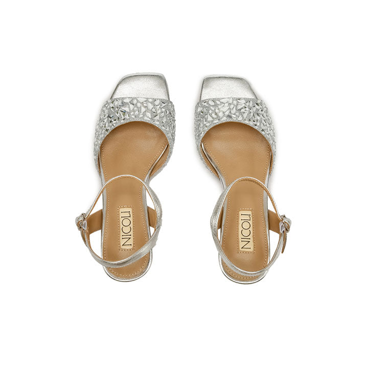 Lucia  Mini Sandal #color_silver