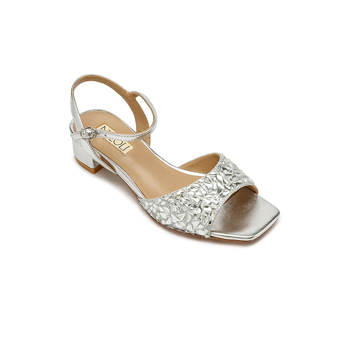 Lucia  Mini Sandal #color_silver