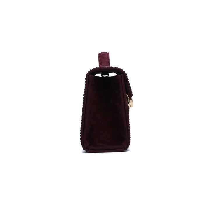 Lulwa Evening Bag #color_maroon