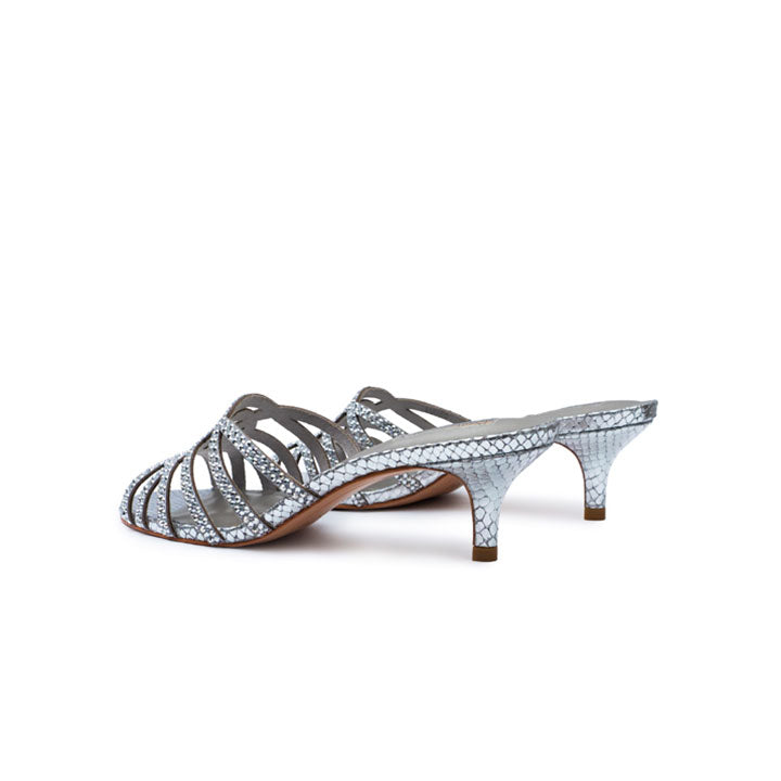 Lunec  Kitten Heel #color_silver