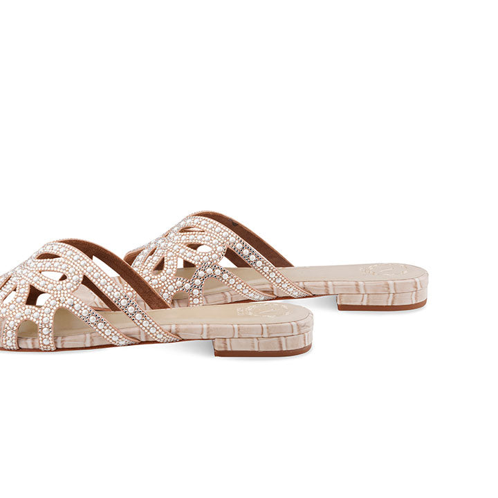 Lynette Flat Sandal #color_beige