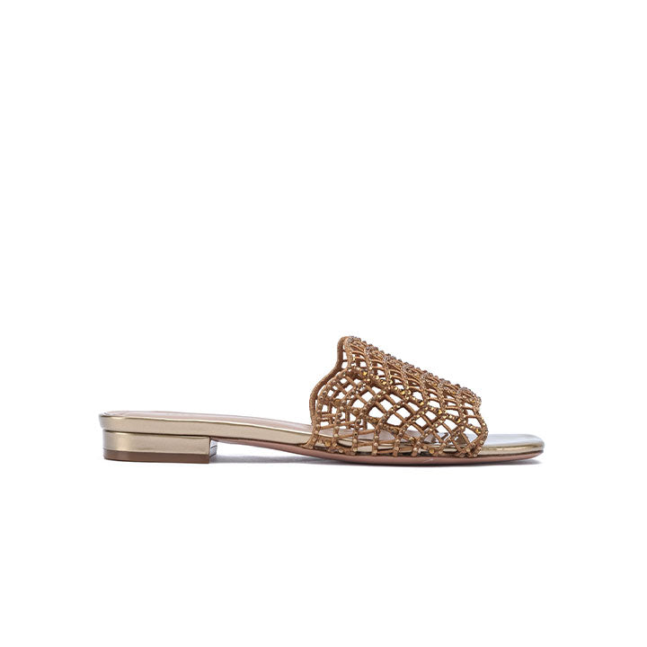 Mariano Flat Sandal #color_bronze