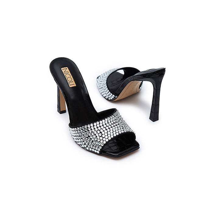 Nicoli Luxury Mule #color_black