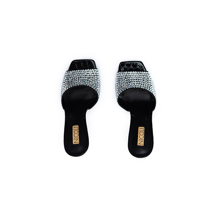 Nicoli Luxury Mule #color_black