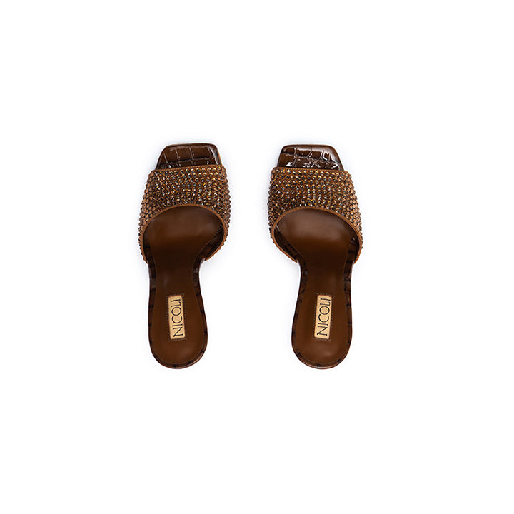 Nicoli Luxury Mule #color_d. tan