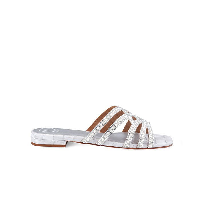 Martedi Flat Sandal #color_silver
