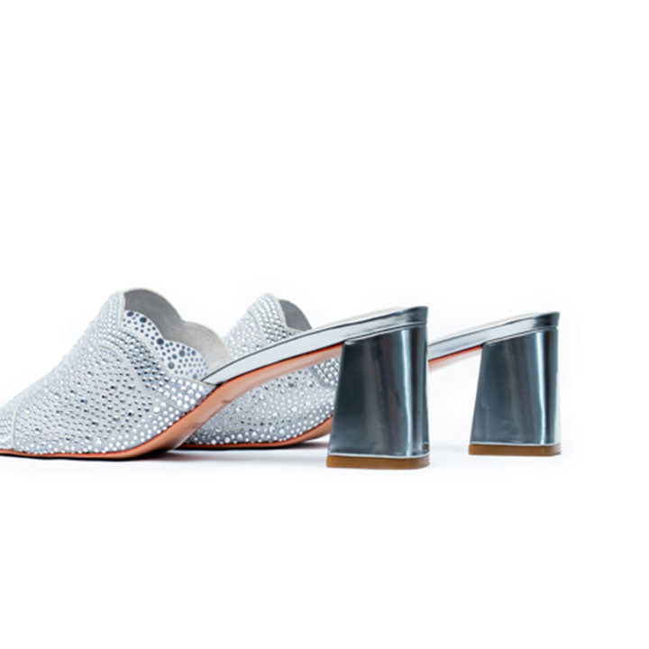 Maudie Box Heel #color_silver