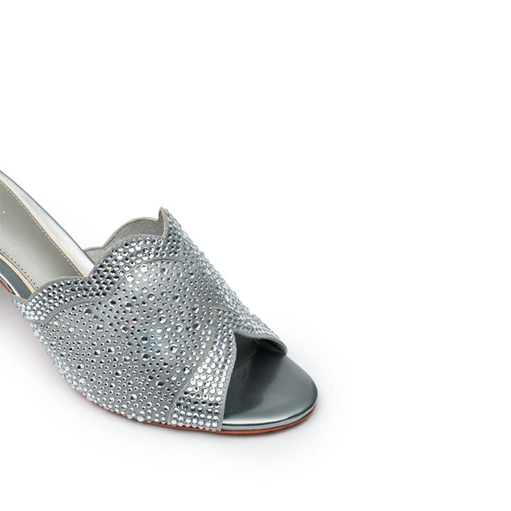 Maudie Box Heel #color_silver