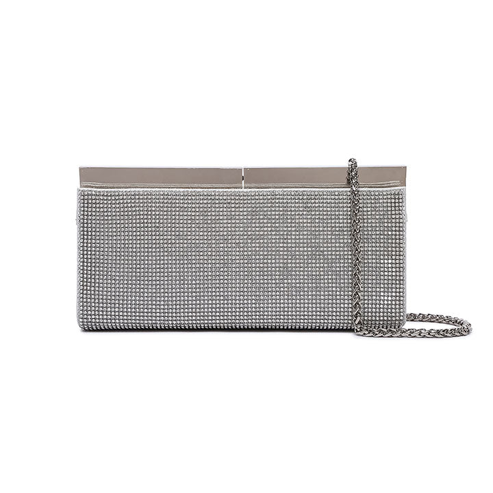 Maven Nicoli Luxury bag #color_silver