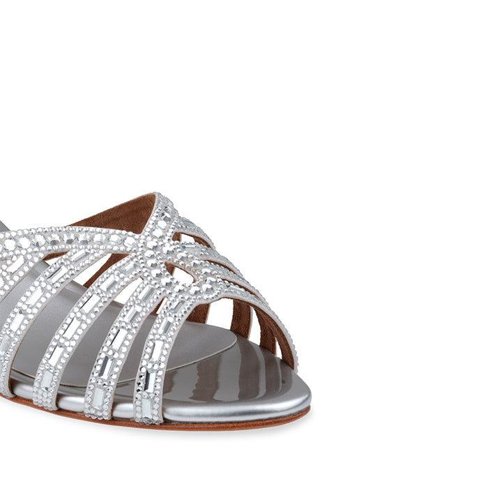 Melya Box Heel #color_silver