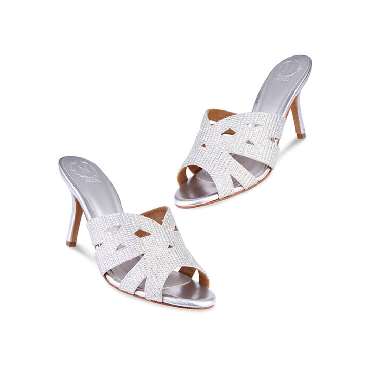 Nalini Luxury Mule #color_silver