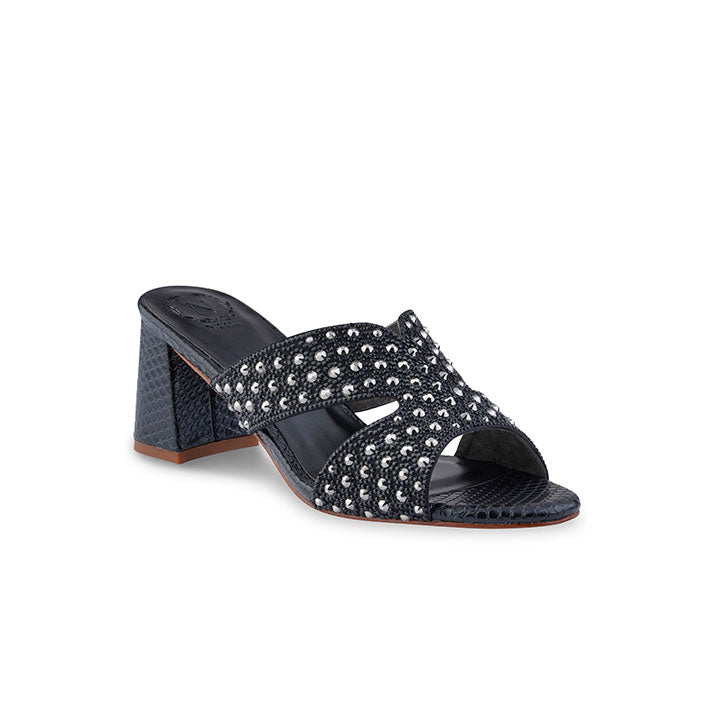 Nerissa Box Heel #color_black