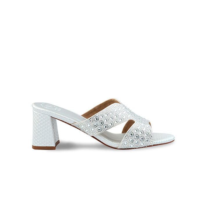 Nerissa Box Heel #color_silver