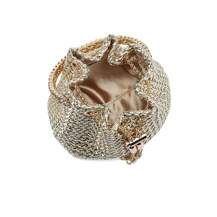 Noir Bucket Bag #color_gold