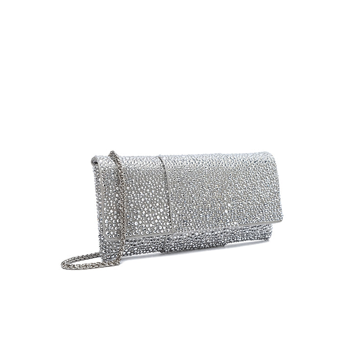 Noor Evening Bag #color_silver