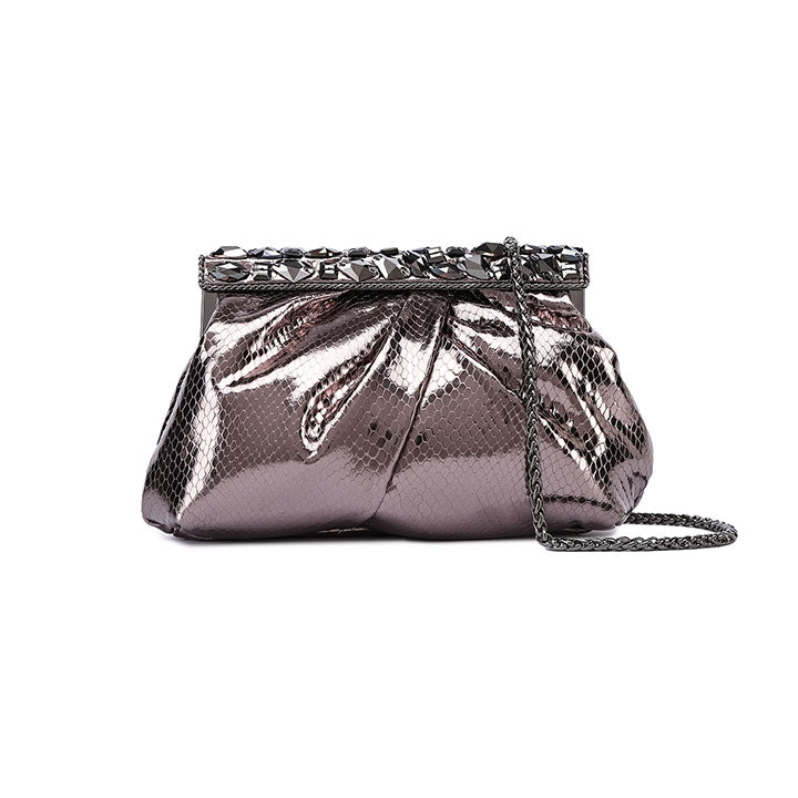 Nicoli Nori slouchy bag #color_gunmetal