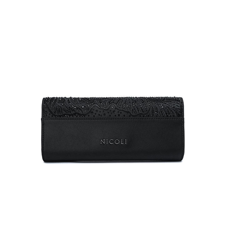 Ornate Clutch Bag #color_black