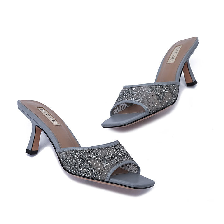 Orsa Nicoli Luxury Embellished #color_grey