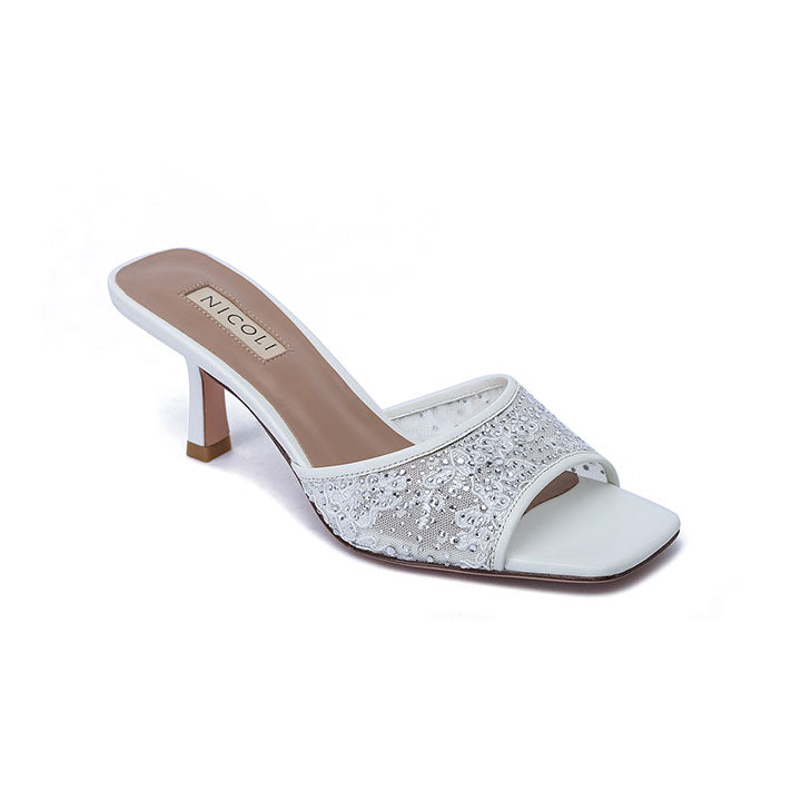 Orsa Nicoli Luxury Embellished #color_white