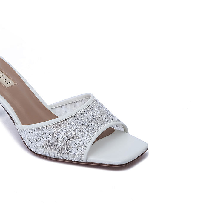 Orsa Nicoli Luxury Embellished #color_white