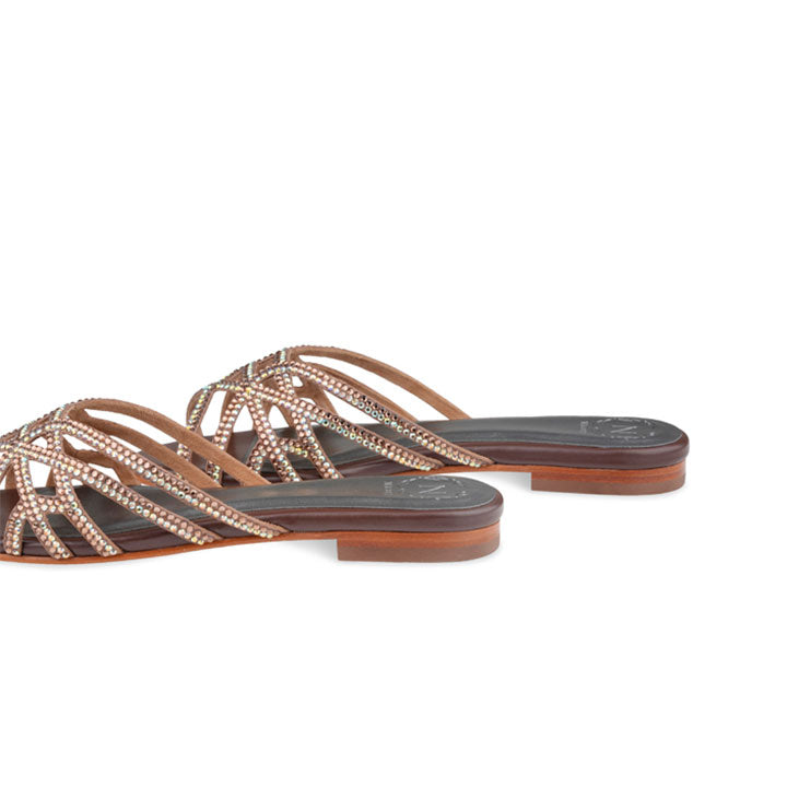 Pasqelina  Flats #color_brown