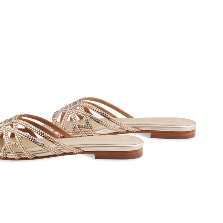 Pasqelina  Flats #color_gold patent