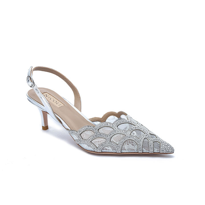 Peitho Nicoli Luxury Embellished #color_silver