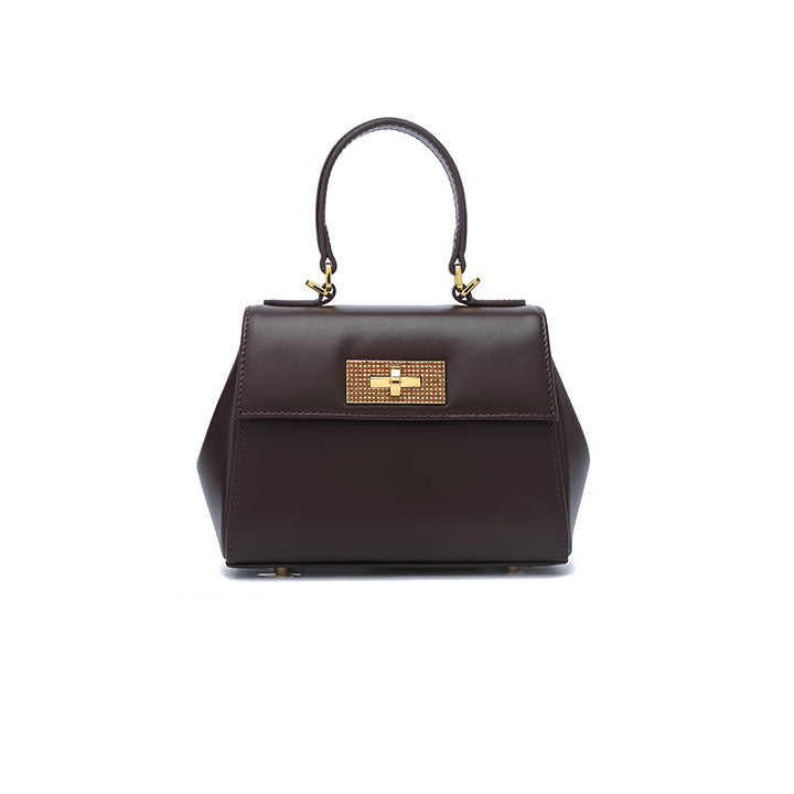 Qamar Evening Bag #color_brown