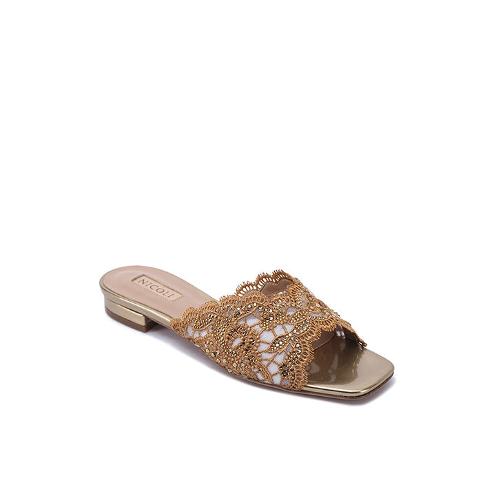 Quirin Nicoli Luxury Embellished #color_bronze patent