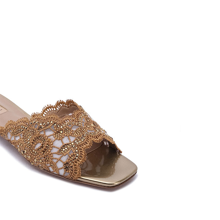 Quirin Nicoli Luxury Embellished #color_bronze patent