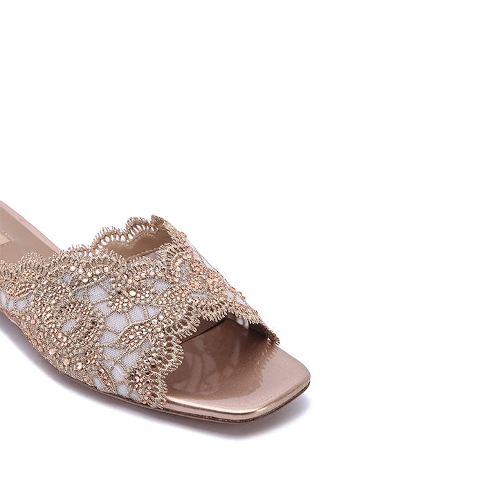 Quirin Nicoli Luxury Embellished #color_peach patent